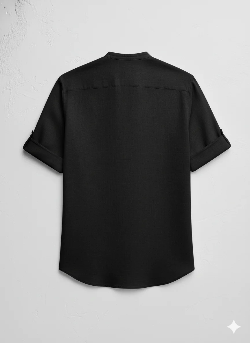 Premium Linen kurta Shirt Back