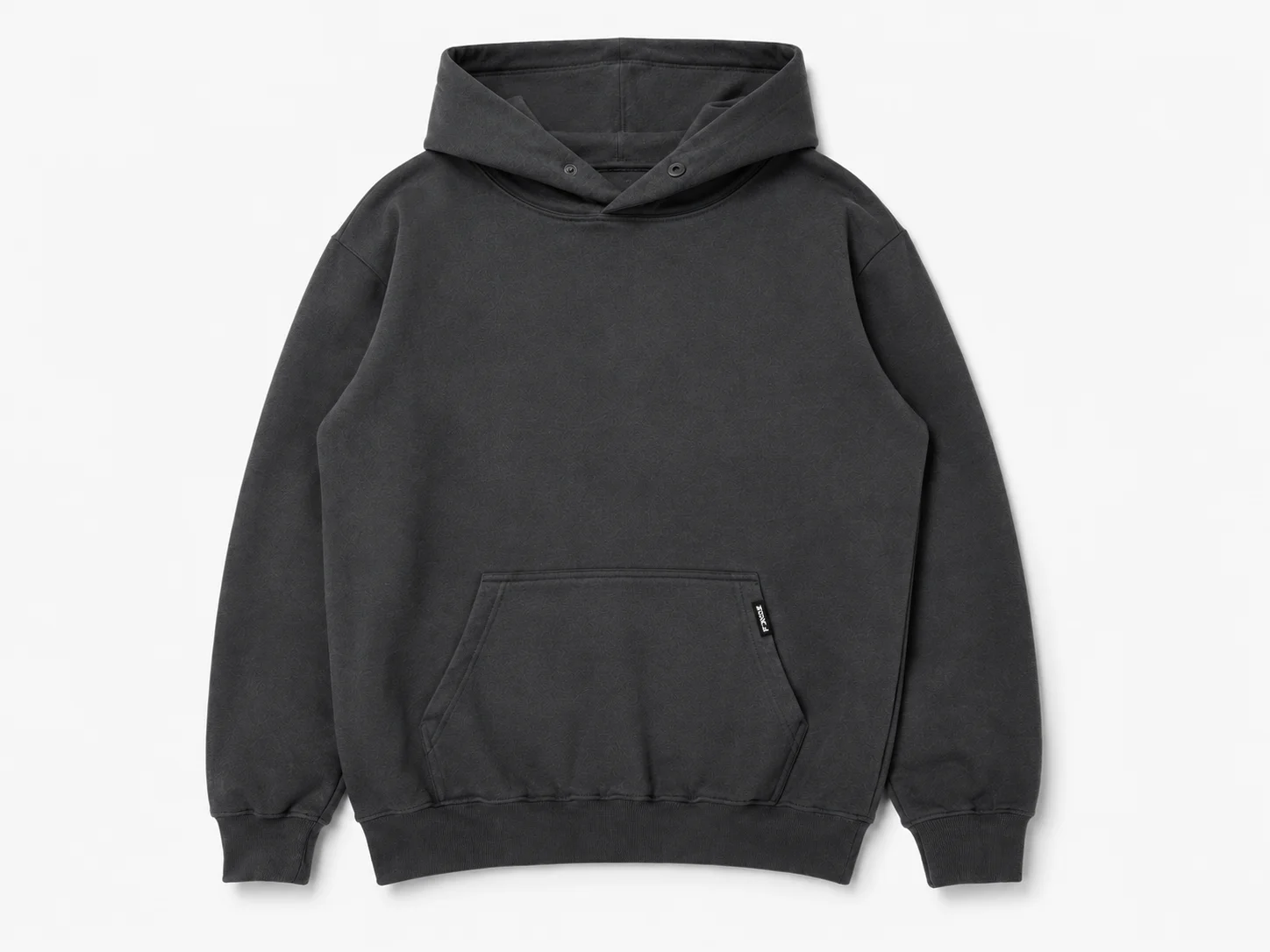 Midnight Essential Oversized Hoodie front