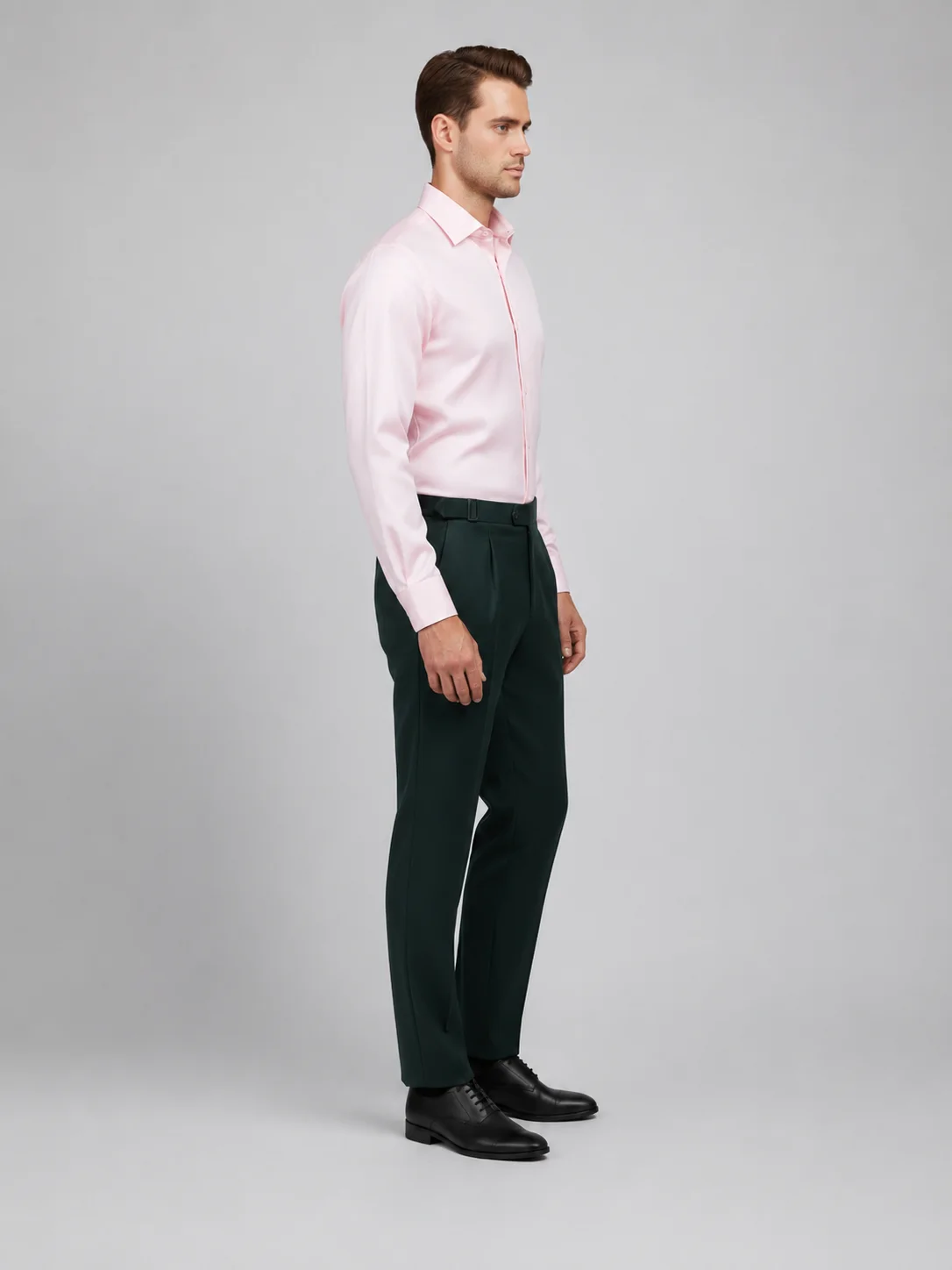 Deep Forest Green Gurkha Formal Trousers overview