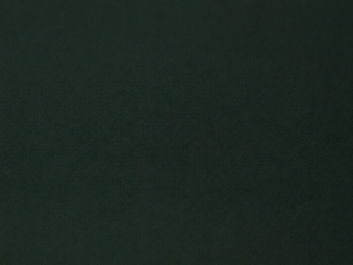 Deep Forest Green Plain Woven Fabric Macro