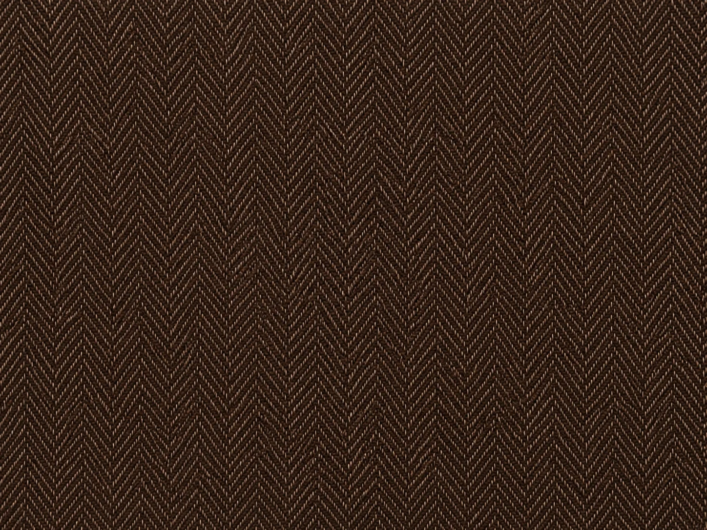 Herringbone Woven Fabric (cocoa brown) On the bench