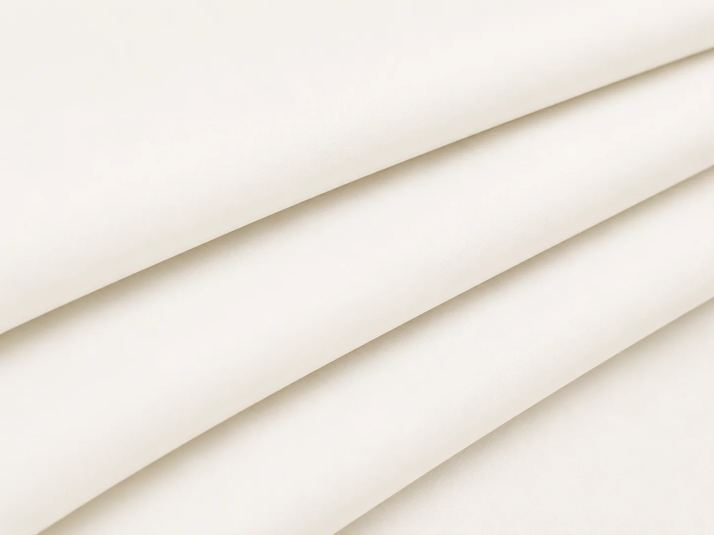  Ivory Cotton Satin Fabric Drape