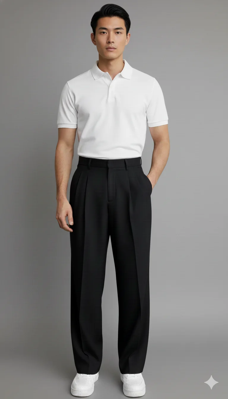 Premium Regular Fit Formal Trousers Front