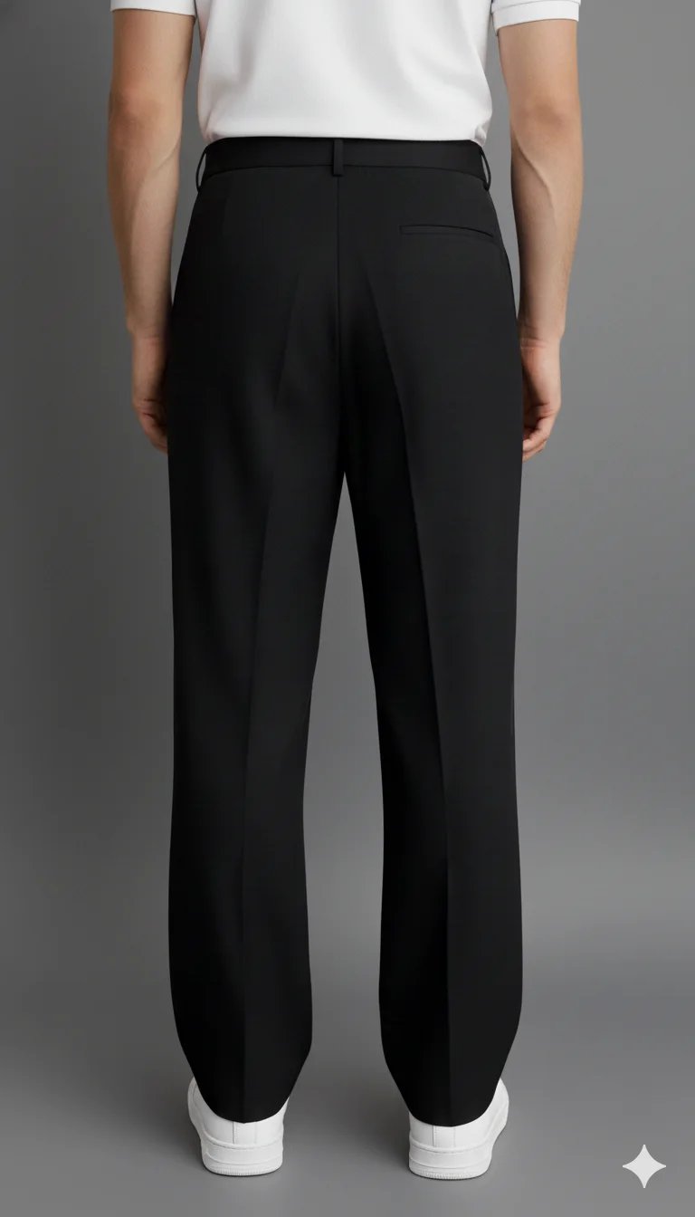 Premium Regular Fit Formal Trousers Side