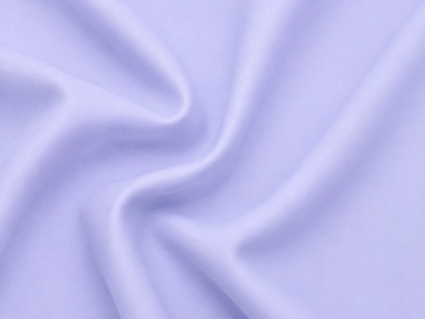 Lavender Mist Cotton Satin Fabric On the bench