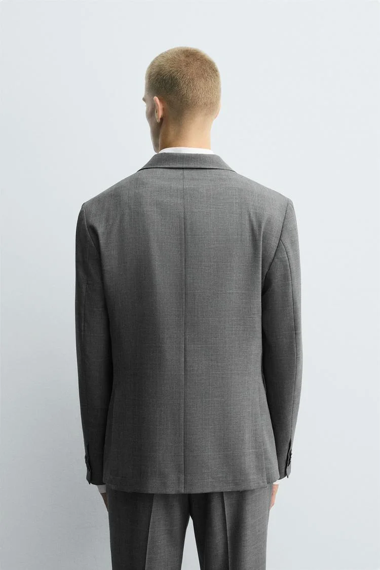 Men’s Light Grey Tailored Suit overview