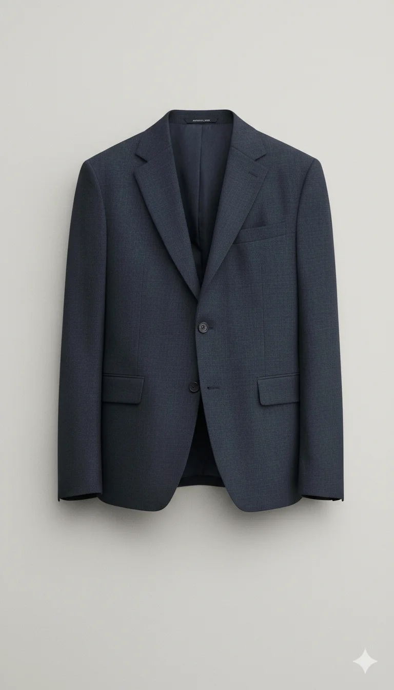 Men’s Midnight Blue Tailored Suit overview