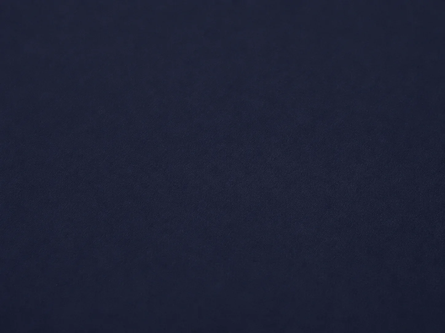 Midnight Navy Blue Cotton Satin Fabric Macro