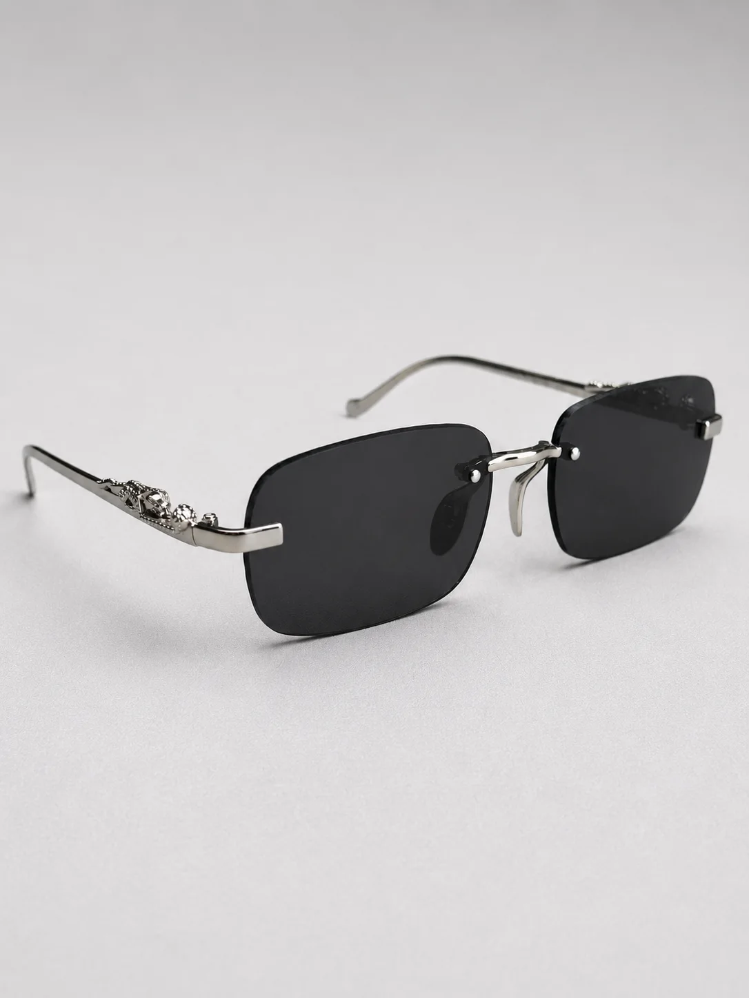 Panther Edge Rimless Sunglasses Overview