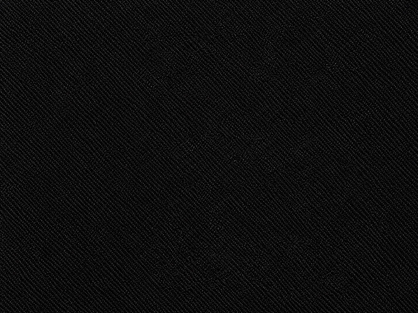 Premium Black Twill Fabric Macro