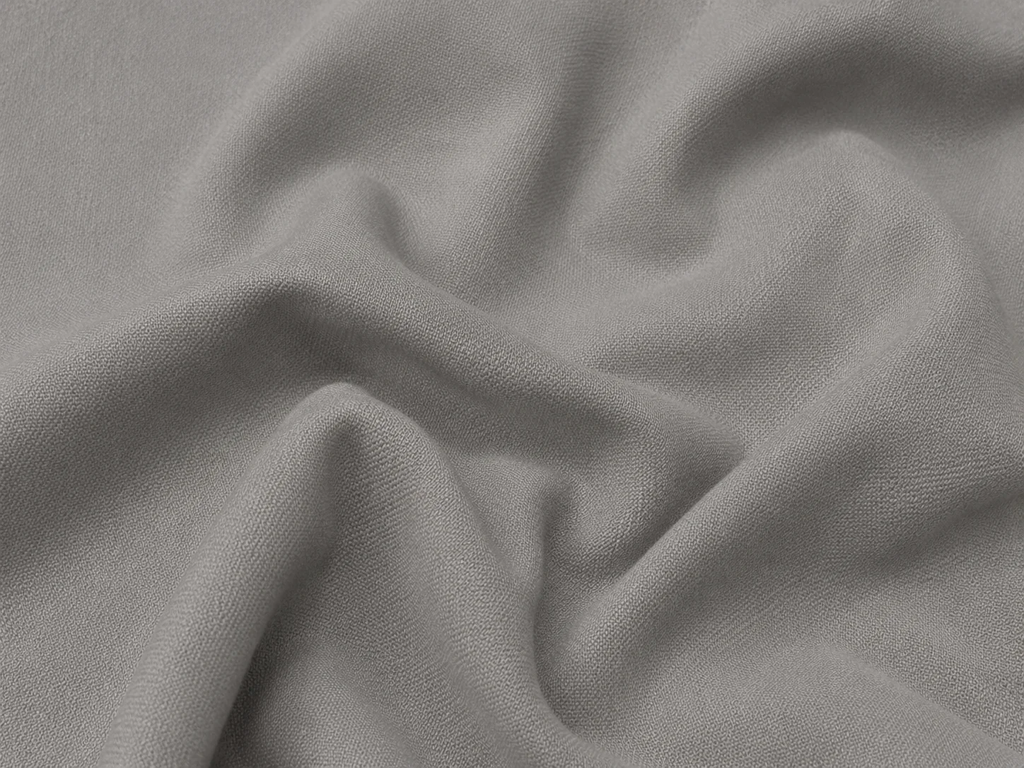 Premium Cotton Twill Fabric – Sage Grey On the bench