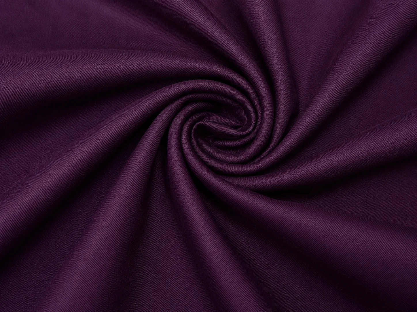Premium Twill Blend Fabric – Royal Plum Texture