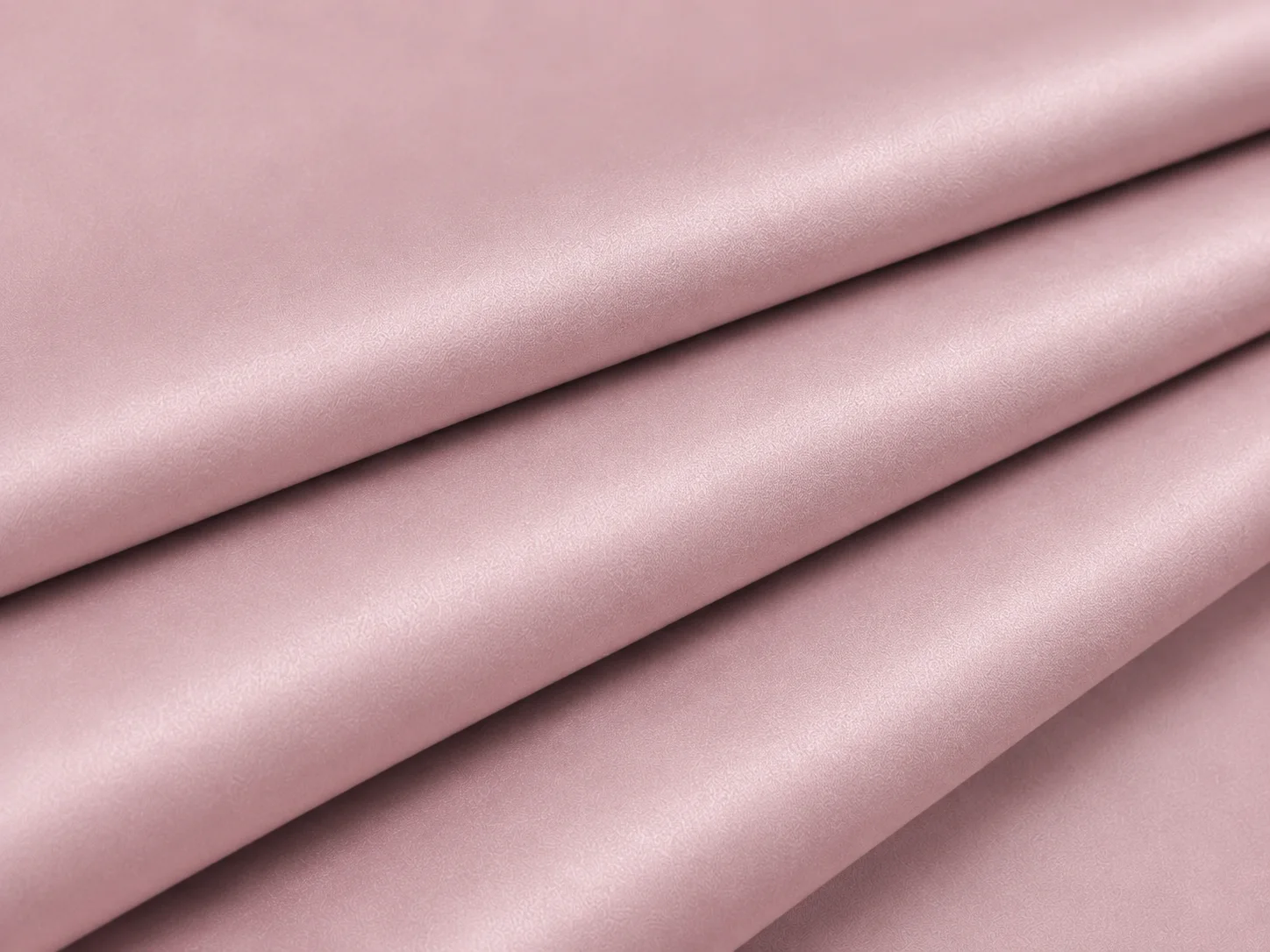 Pink Cotton Satin Fabric Drape