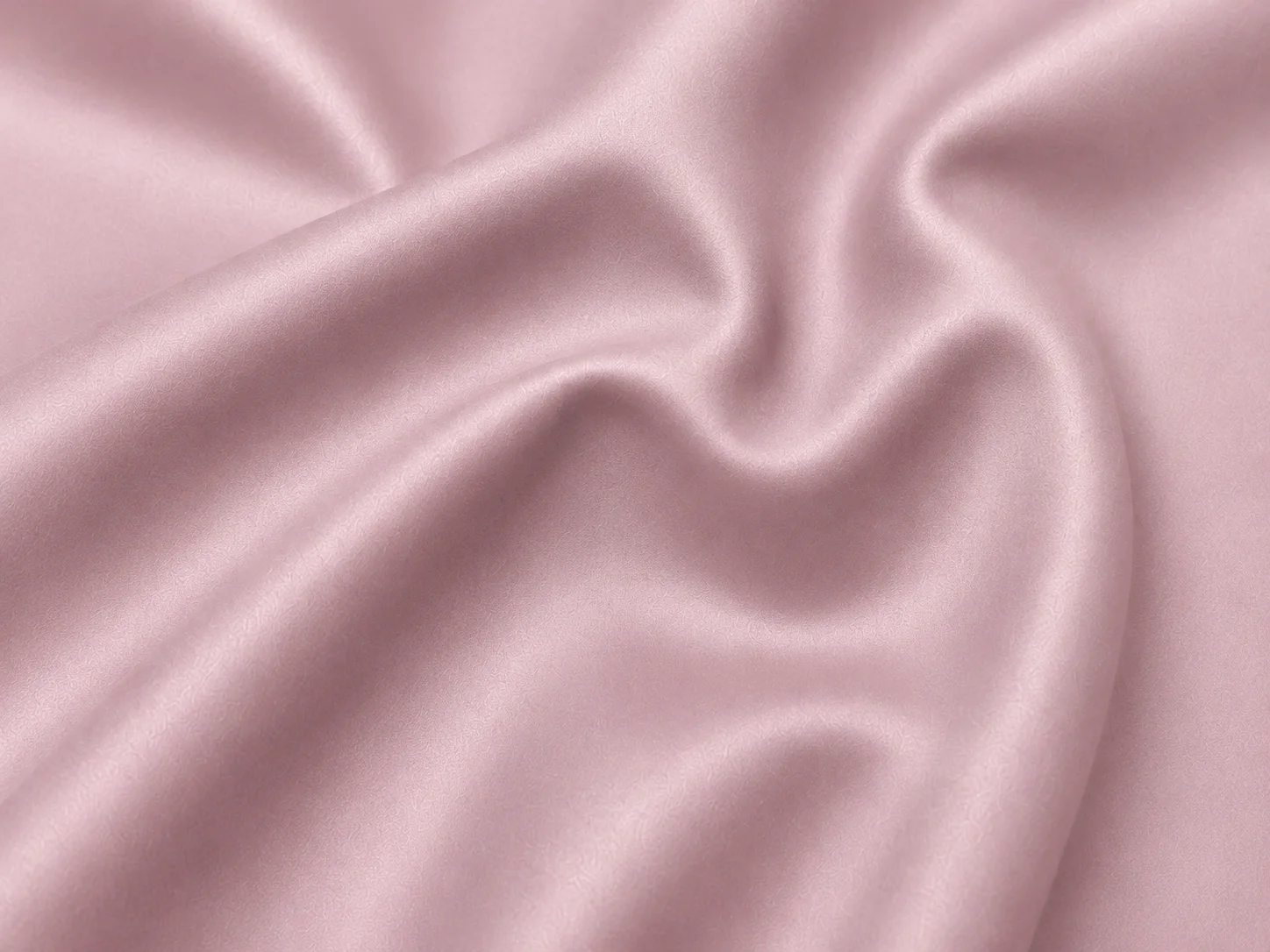 Pink Cotton Satin Fabric On the bench