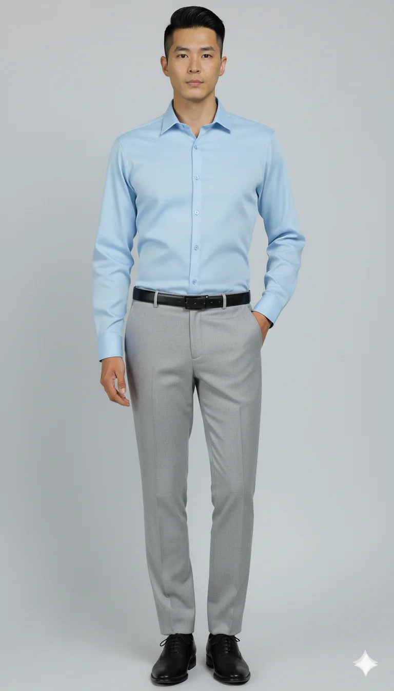 Cotton Premium Formal Shirt Back